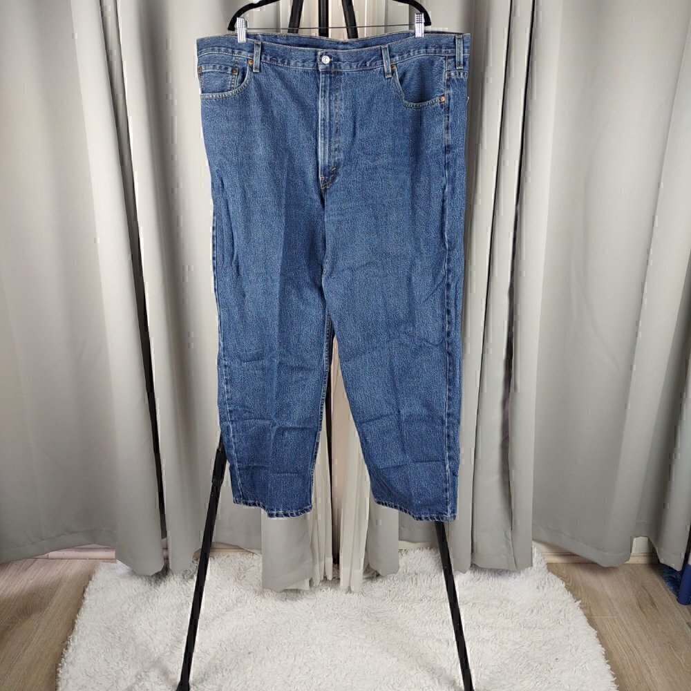 Levi 550 Men's 100% Cotton Blue Jeans Size 48X30